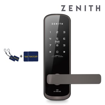 셀프시공 ZENITH 목문용 디지털도어락 Z300(보안형 랫치)나무문/방문