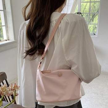 DS 여성 2컬러 러블리 심플 미니멀 캐주얼 데일리 가방 숄더백 224