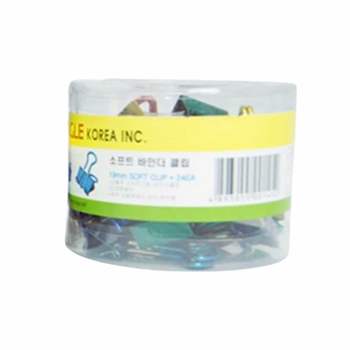 바인더 RG63KN58 클립 소 19mm 24개 서류집게 더블크립