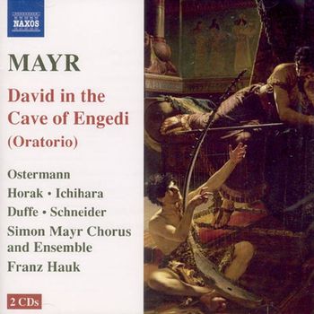 SIMON MAYR - DAVID IN THE CAVE OF ENGEDI/ FRANZ HAUK