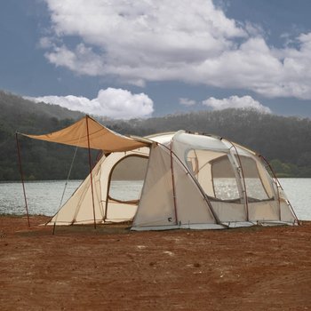 주식회사 세븐플로어 폴라리스 리빙쉘텐트 타우루스 베타 (레디션/웜그레이)