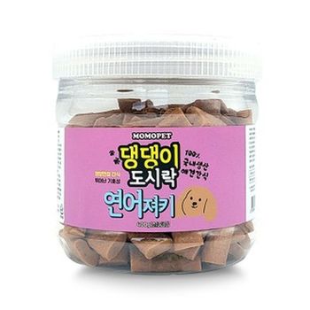 모모 애견간식 모모펫 댕댕이 도시락 연어