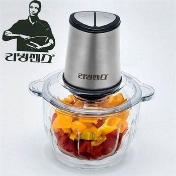 야채 다지기 고기 반자동 수동 주방용 채소 음식 스테인리스 대용량 음식물 분쇄기 무선 간장