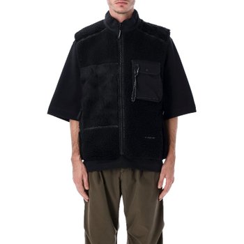 [해외배송] 앤드원더 믹스 보아 패치워크 플리스 조끼 5745281058 010