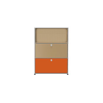[신세계백화점][USM 공식수입원] USM Haller Storage 1x3 (Beige, Pure Orange)