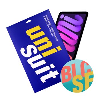 [유니슈트] 2021 아이패드 미니6 Cellular 블루라이트 차단 2매+후면/측면 서피스 슈트 각 2매(UT210778_2)