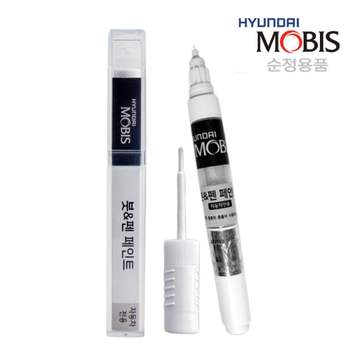 현대비스 N9M6W0M7 자동차 붓펜 아이오닉 NKA 팬텀블랙 차량용 붓페인트 카페인트 셀프 도장