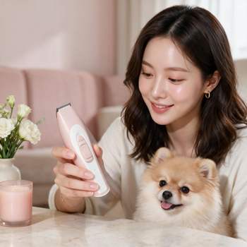 애견 바리깡 강아지 클리퍼 발바닥 얼굴 미용가위 애완용 셀프