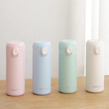 원터치 어린이 물병 보온 보냉 텀블러 350ml