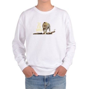 맨투맨 전사이즈 야생생활 표범 즐거움 정글 디자인 (WFH312A)