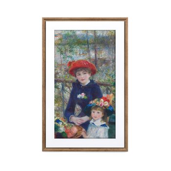 넷기어 뮤럴 디지털 캔버스 27인치(다크우드) 스마트 전자액자 미디어아트