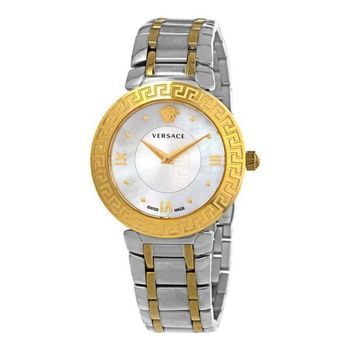 [해외] 베르사체 다프니스 쿼츠 MOP 다이얼 여성 시계 149786476