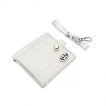 투명 PVC 반지갑 카드지갑 동전지갑 지퍼형 미니 지갑 9000원 수납 소