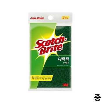 다목적 다용도 욕실 수세미 76107 중형 3개입 al-270