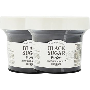 [임박특가]1+1 스킨푸드 블랙슈가 퍼펙트 에센셜 스크럽2X[26년10월22일까지]