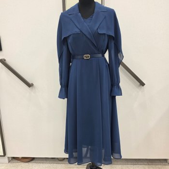 쉬폰 트렌치 스타일 벨티드 원피스BMOAC2502 NA_SH_SH