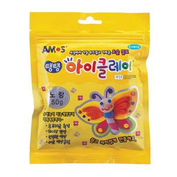 아스 JFC690F9 아이클레이 점토 노랑 50g 파우치 X2개