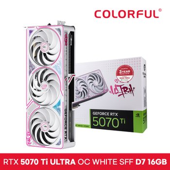 [공식수입사] COLORFUL iGame 지포스 RTX 5070 Ti ULTRA OC White SFF D7 16GB 도우정보