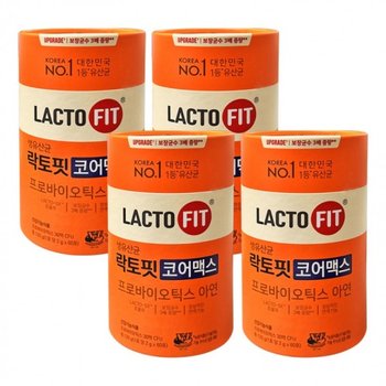 락토핏 생유산균 코어맥스 2g 60포 4통