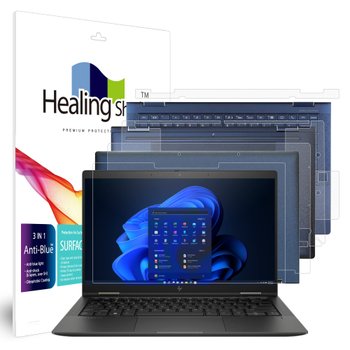 HP 엘리트 드래곤플라이 MAX 블루라이트차단 액정보호필름1매 외부3종 세트