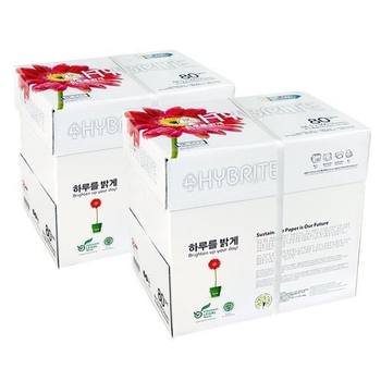 [오늘출발] 하이브라이트 A4용지 80g 2박스 5000매 복사용지 SGM1