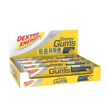 [해외] DEXTRO 덱스트로 에너지 껌 레몬 맛 6입 8팩 Energy Gum