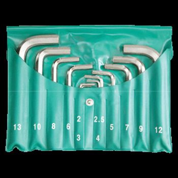 삼정 L렌치세트(쌈지타입/A품) H-9P 1.5~10mm/9pcs