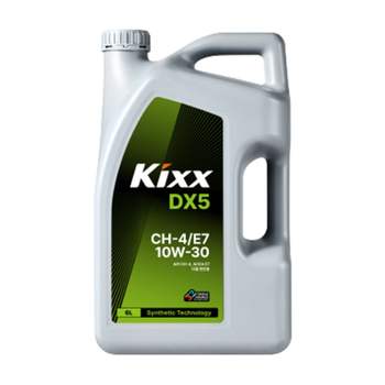 고급 F9J7X2X3 엔진 오일 디젤 Kixx DX5 CH-4등급/E7 10W-30 3 / 6L BX 트럭 버스 건설 장비