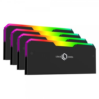 LEADCOOL RH-1 EVO ARGB 메모리 방열판 블랙 (4PACK)