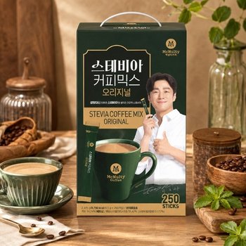 맥널티 오리지널 스테비아 커피믹스9.5g x 250입_26689775