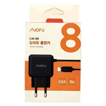 케이블 잃어버릴 걱정 없는 일체형 8핀 충전기 1.2M (WFJE9C9)