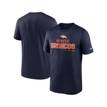 [해외] 나이키 맨즈 네이비 Denver Broncos 레전드 Community 퍼포먼스 티셔츠 - 14676066 568756