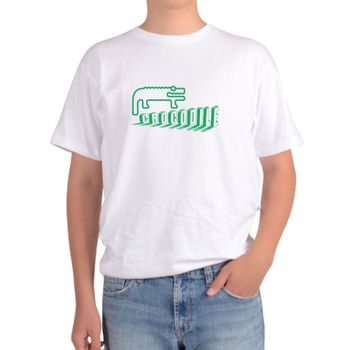 디지털프린팅 반팔티 악어 크로커다일 포식자 디자인의류