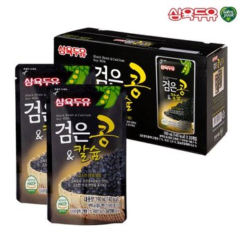 삼육두유 검은콩&칼슘 파우치 190ml