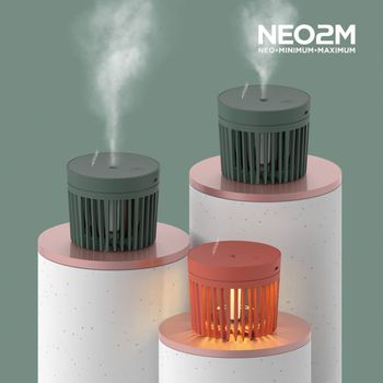 무드등 737XRX87 소형초음파가습기 미니초음파가습기 그린 NEO2M 간편세척