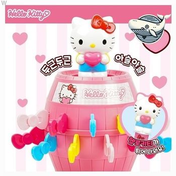 헬로키티 재미있는 룰렛게임 아이들 놀이상자 바니랜드게임 보드게임 바니랜드보드게임