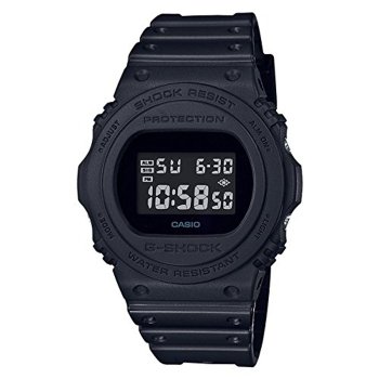 [해외] 카시오 CASIO G-쇼크 35주년 복각 모델 방수 올블랙 DW-5750E-1B 시계