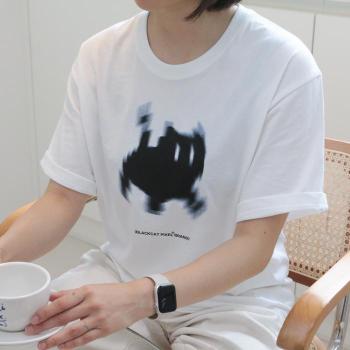 [S52PMMS6T]으아아 착시 고양이 픽셀 프린팅 동물 커플티 (S12872167)