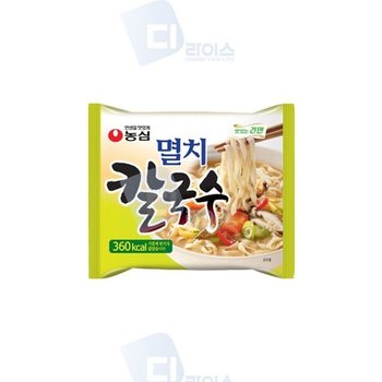 고품질 농심 멸치칼국수 98g 20봉 건면 봉지라면 담백한 (WB8489E)