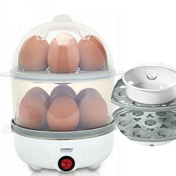 계란 QYAG8116 야채 옥수수 호빵 만두찜기 다용도 찜기