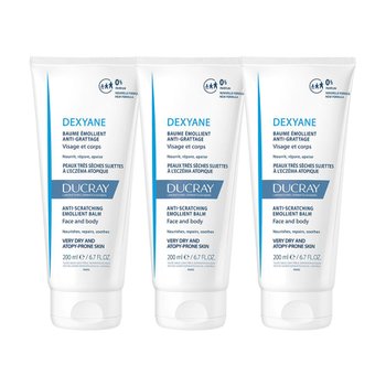 [해외] Ducray 듀크레이 Dexyane 덱시안 에몰리언트 밤 200ml 3개