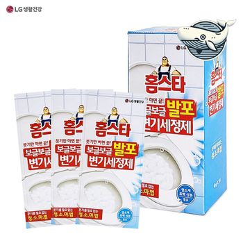 변기 세정제 발포형 60g 효과적인 청소 변기청소 변기크리너 변기클리너 변기세척 발포세정제