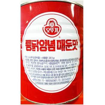 매운맛 양념치킨소스(오뚜기 3.6K)X6