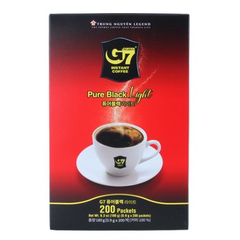 [트레이더스]G7 퓨어블랙라이트 180g(0.9g*200T)