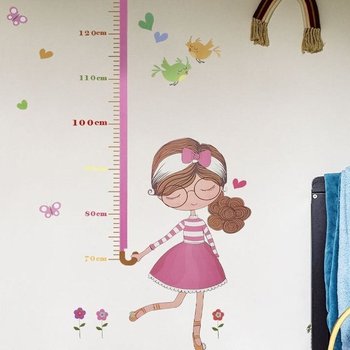 유아 기록 아이키재기 성장 측정 키재기시트 신장측정기 유아키재기스티커 (WE40384)