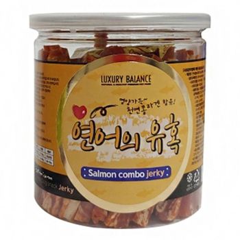 강아지 AS10IE82 연어 져키 200g 1P 애견 훈련 노즈워크 간식