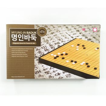 명인랜드 자석소형바둑 m-106 두뇌게임 전략게임 전통게임 바둑대국 장기대결