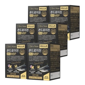 팔레오 닥터스노트 콘드로이친 plus MBP 30정 6박스 6개월분