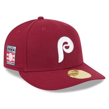 [해외] 뉴에라 모자 MLB [필라델피아 필리스] Baseball Hall of Fame 59FIFTY Low Profile Fitte