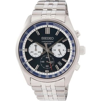 [해외] 독일 세이코 시계 Seiko Classic 워치 SSB427P1 Silver Blue Modern 1677875